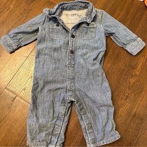 Baby Gap Denim Overall / Coverall Outfit Unisex